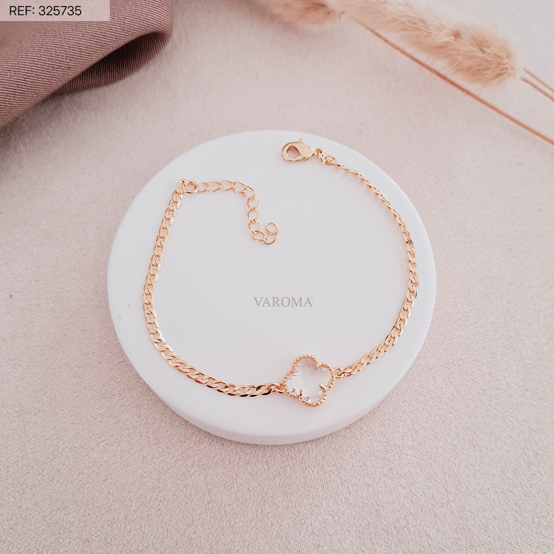 Pulseira Van Cleef Banhado a Ouro 18k
