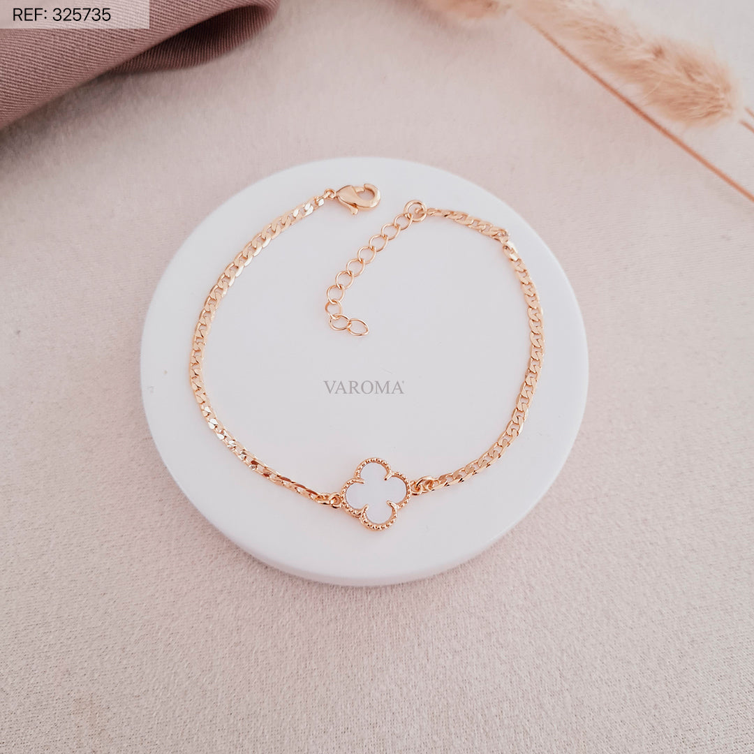 Pulseira Van Cleef Banhado a Ouro 18k