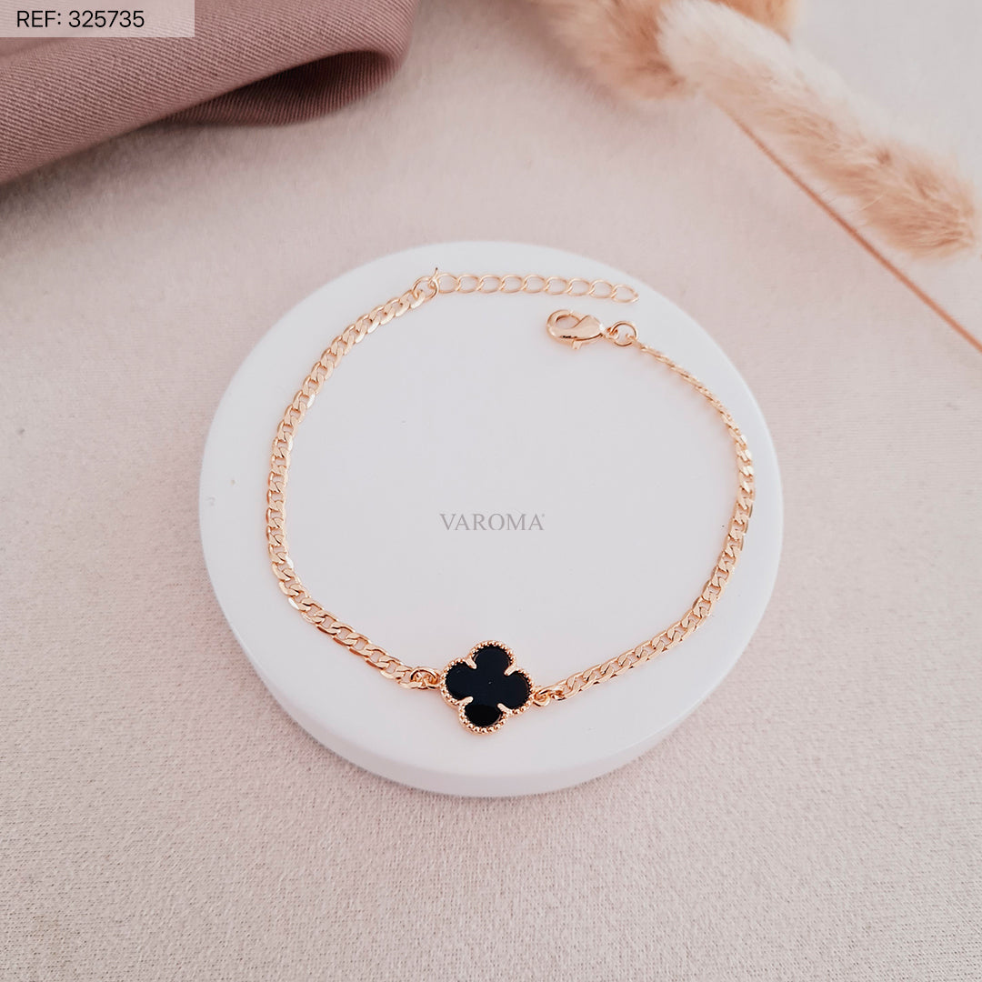 Pulseira Van Cleef Banhado a Ouro 18k