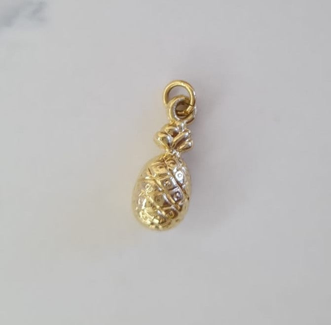 Pingente de Abacaxi | Banhado em ouro 18K