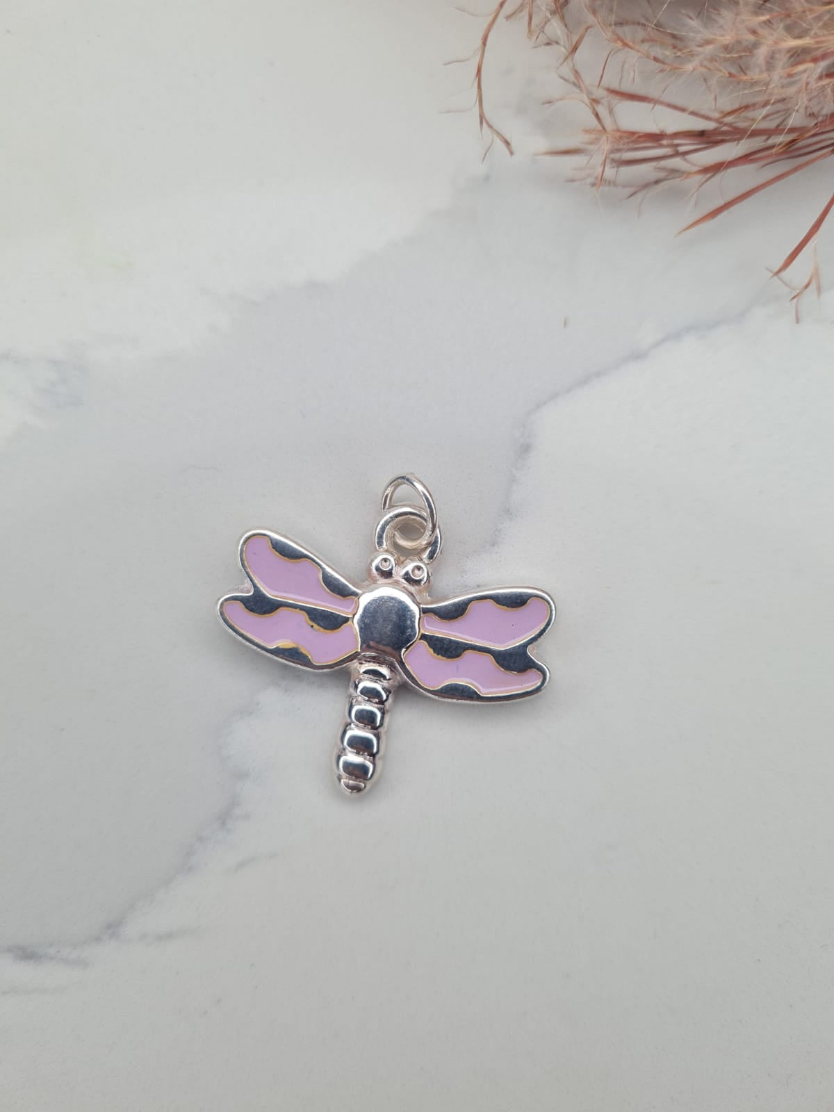 Pingente de Libélula | Banhado a prata 925