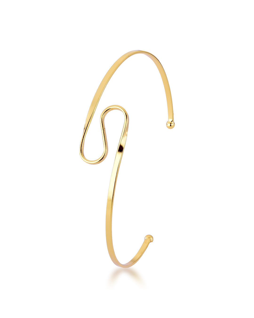 Bracelete Arabesco Banhado a Ouro 18k